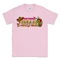 Bubblegum Pink national hispanic heritage month Classic Tee - BundleAndBundleShop