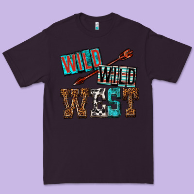 Wild Wild West Premium Tee Designed By Texasbilliewilder