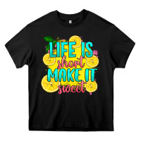 Black life is  make it sweet Heavy Core Tee - RanaPortraitStore