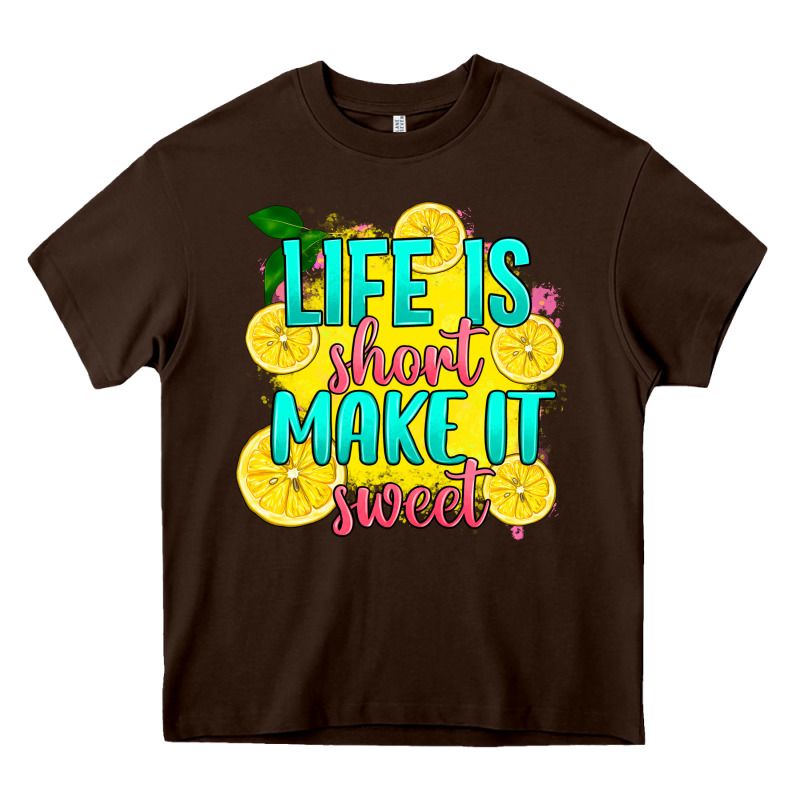 Life Is  Make It Sweet Heavy Core Tee by RanaPortraitStore | Teevron