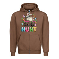 Chestnut on the hunt easter Zipper Hoodie - MaliasSmallBusiness