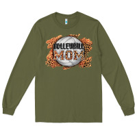Army Green volleyball mom Long Sleeve Tee - AdoDesignShop