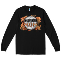 Black volleyball mom Long Sleeve Tee - AdoDesignShop