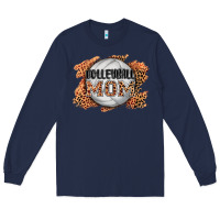 Navy volleyball mom Long Sleeve Tee - AdoDesignShop