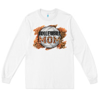 White volleyball mom Long Sleeve Tee - AdoDesignShop