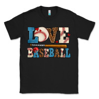 Black love baseball Classic Tee - AdoDesignShop