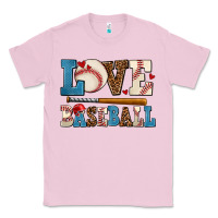 Bubblegum Pink love baseball Classic Tee - AdoDesignShop