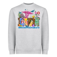 Easter Lvn Licensed Vocational Nurse Heavyweight Sweatshirt | Teevron