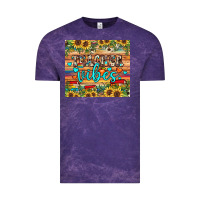 Cloud Purple teacher vibes Vintage Tee - JahusDesignShop