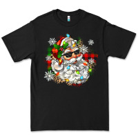Black santa with sunglasses christmas Premium Tee - Zillion Design Studio
