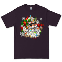 Plum santa with sunglasses christmas Premium Tee - Zillion Design Studio