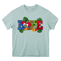 Arona love haitian republic Heavy Core Tee - RanaPortraitStore