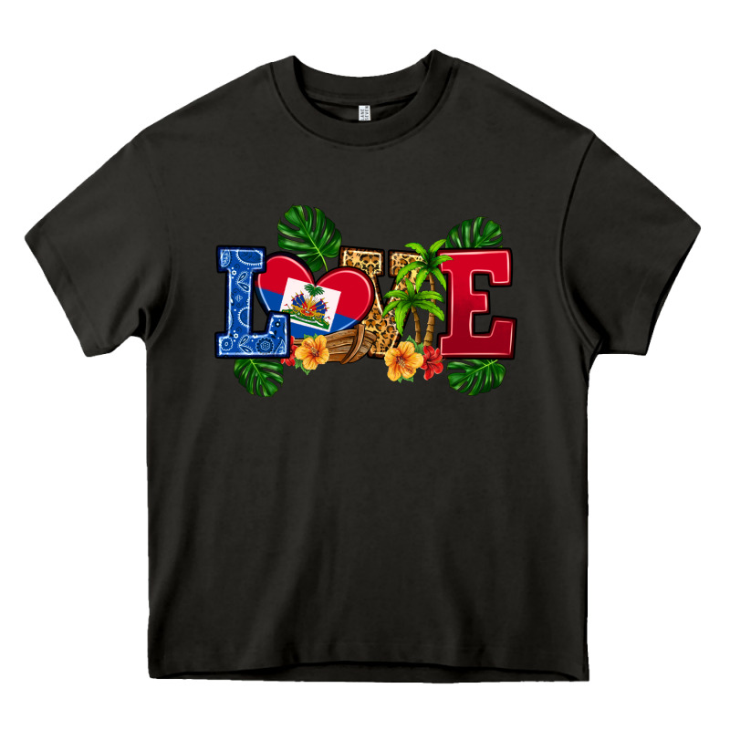 Love Haitian Republic Heavy Core Tee by RanaPortraitStore | Teevron