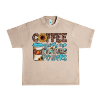 French Oak coffee gives me teacher powers Urban Heavy Tee - JahusDesignShop