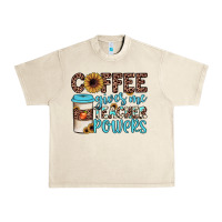 Sandshell coffee gives me teacher powers Urban Heavy Tee - JahusDesignShop
