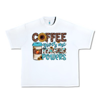 White coffee gives me teacher powers Urban Heavy Tee - JahusDesignShop