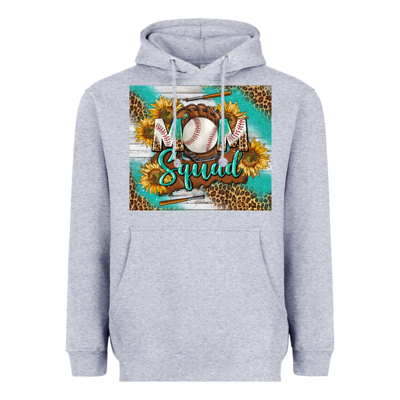 Baseball Mom Squad Tumbler Heavyweight Hoodie by BundleAndBundleShop | Teevron