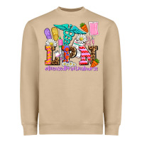 Mushroom easter lpn licensed practical nurse Heavyweight Sweatshirt - AdoDesignShop