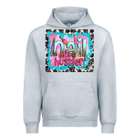 Heather Grey nail hustler Urban Hoodie - TumblerDesignByShophia