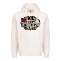 Pale Pink I Just Want To Drink Hot Cocoa Premium Hoodie - Bettercallsaul
