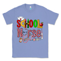 Colony Blue School Nurse Classic Tee - LillyAllenDesigns