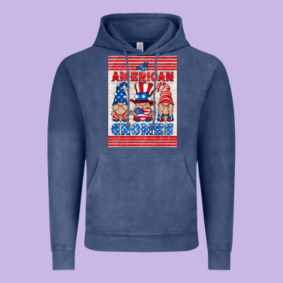 All American Gnomes Air Freshener Vintage Hoodie Designed By Hra Design Shop