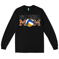 Black volleyball mom Long Sleeve Tee - AdoDesignShop