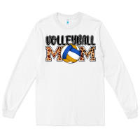 White volleyball mom Long Sleeve Tee - AdoDesignShop