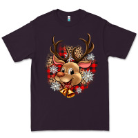 Plum reindeer christmas Premium Tee - Zillion Design Studio