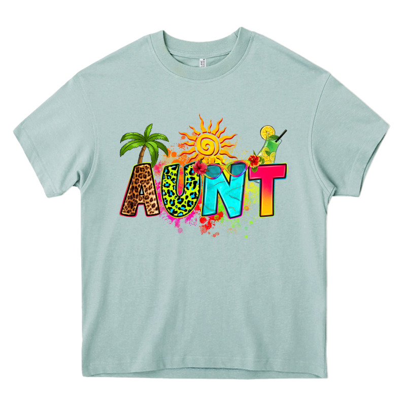 Summer Aunt Heavy Core Tee by RanaPortraitStore | Teevron