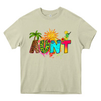 Mossy summer aunt Heavy Core Tee - RanaPortraitStore