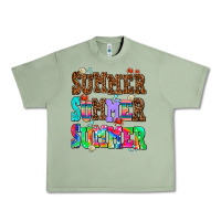 Oil Green summer summer summer Urban Heavy Tee - AdoDesignShop
