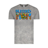 Cloud Rock blessed mom autism Vintage Tee - AdoDesignShop