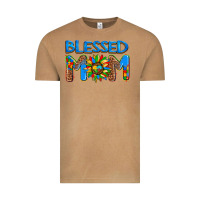 Vintage Camel blessed mom autism Vintage Tee - AdoDesignShop