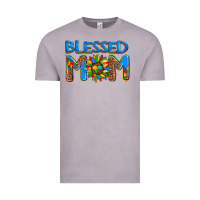 Vintage Zinc blessed mom autism Vintage Tee - AdoDesignShop