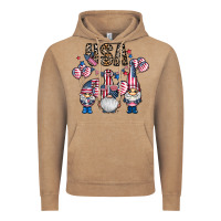 Vintage Coffee usa america gnome Vintage Hoodie - CowhideDigitalArt
