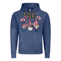 Vintage Denim usa america gnome Vintage Hoodie - CowhideDigitalArt