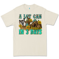 Bone a lot can happen in 3 days western Premium Tee - texasbilliewilder