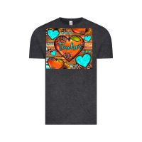 Vintage Black teacher hearts Vintage Tee - JahusDesignShop