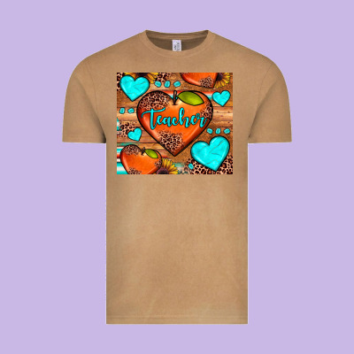 Teacher Hearts Vintage Tee Designed By Jahusdesignshop