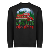 Black van life christmas Heavyweight Sweatshirt - BundleAndBundleShop