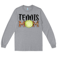 Heather Grey tennis mom Long Sleeve Tee - AdoDesignShop