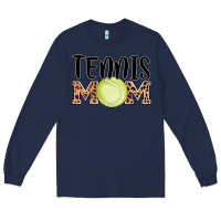 Navy tennis mom Long Sleeve Tee - AdoDesignShop