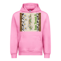 Fuchsia Pink grow through it Urban Hoodie - TumblerDesignByShophia
