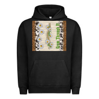 Pigment Black grow through it Urban Hoodie - TumblerDesignByShophia
