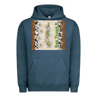 Pigment Midnight Navy grow through it Urban Hoodie - TumblerDesignByShophia