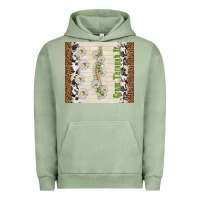 Pigment Oil Green grow through it Urban Hoodie - TumblerDesignByShophia