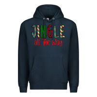 Navy Jingle All The Way Premium Hoodie - Bettercallsaul