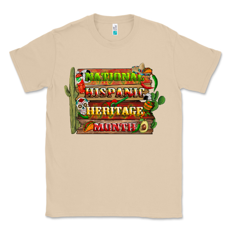 National Hispanic Heritage Month With Background Classic Tee by BundleAndBundleShop | Teevron