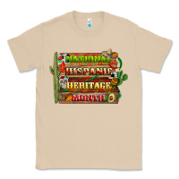 Mushroom national hispanic heritage month with background Classic Tee - BundleAndBundleShop